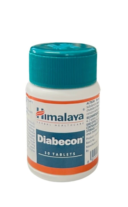 Himalaya Diabecon Συμπλήρωμα για την Ρύθμιση του Διαβήτη 30 Ταμπλέτες