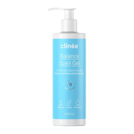 Clinéa Balance Spell Gel Καθαρισμού Προσώπου για Μικτές / Λιπαρές Επιδερμίδες 200ml