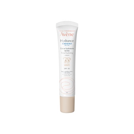 Avene Hydrance BB Riche Cream SPF30 Ενυδατική Κρέμα Προσώπου Με Χρώμα Για Πολύ Ξηρές - Ξηρές Αφυδατ